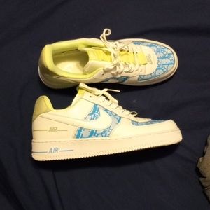 CUSTOM AF1 DIOR SIZE 11